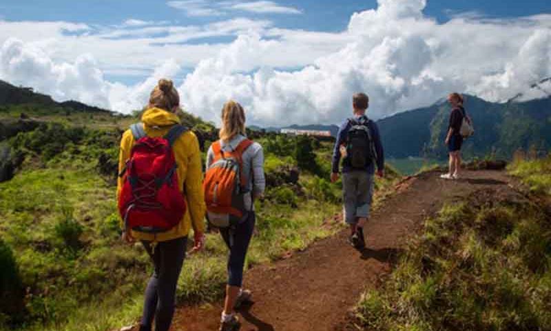 batur caldera sunrise trekking